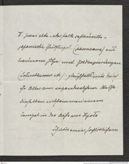 Nachlass Franz Steindachner, Brief von Heinrich Lützow an Franz Steindachner (16.09.1911), Inv.Nr. 318.01, Seite 3